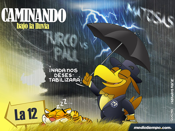 Caminando bajo la lluvia