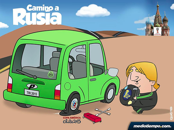 Camino Tricolor rumbo a Rusia