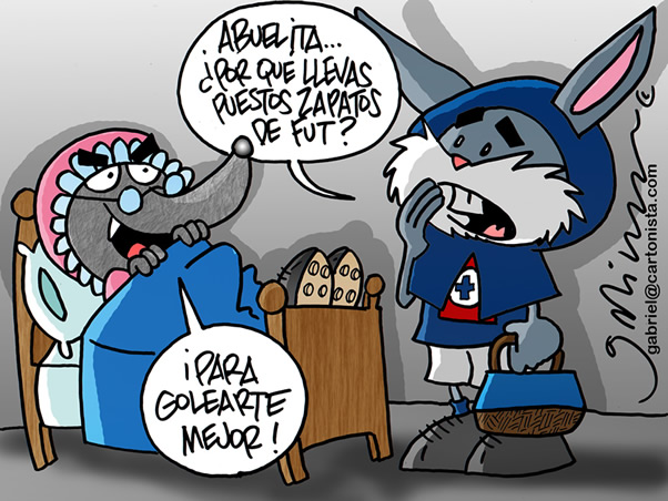 Caperucita Azul y el Lobo Buap
