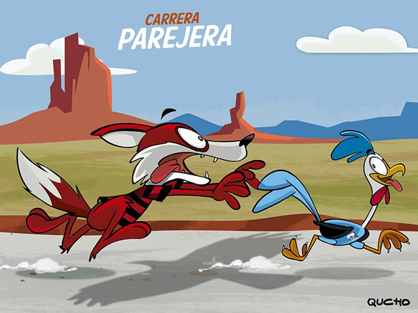 Carrera parejera