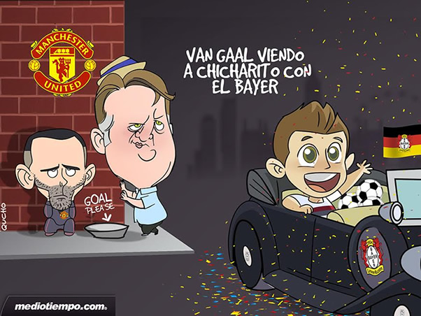 Chicharito ríe al último