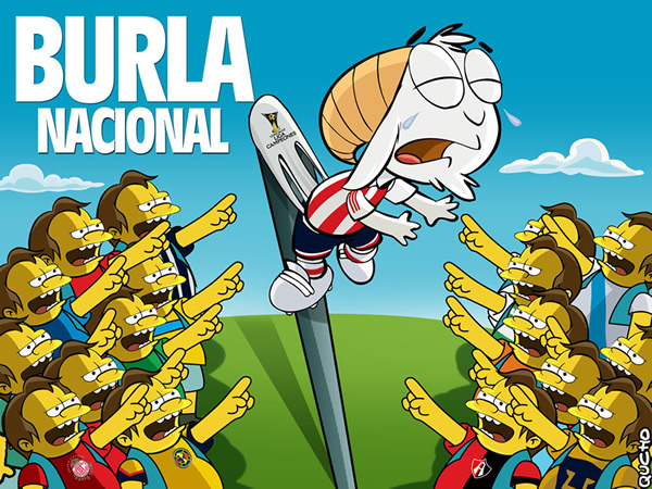Chivas, burla nacional