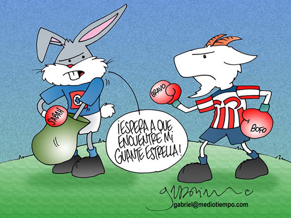 chivas listo con omar y bofo. cruz azul: sabah y... espera a que encuentre...