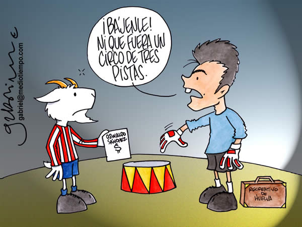 Chivas, Oswaldo y el Recreativo de Huelva Chivas, Oswaldo y el Recreativo de...