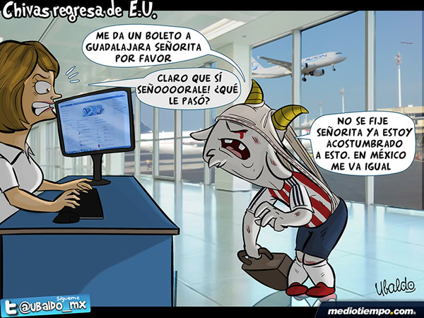 Chivas regresa de EU