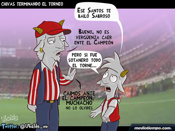 Chivas terminando el torneo