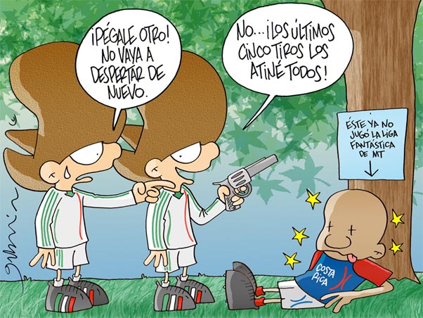 Cinco tiros certeros