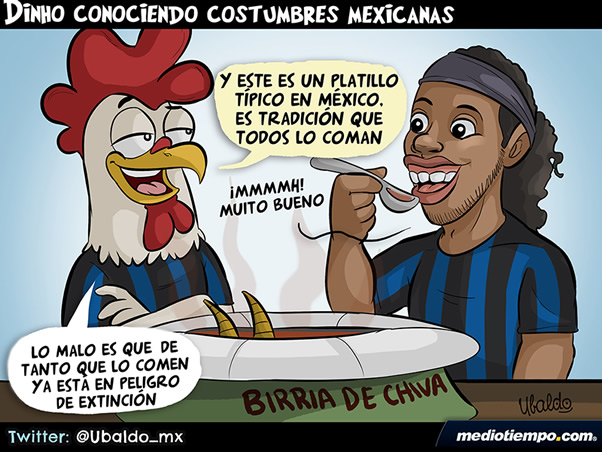 Comiendo birria de Chiva