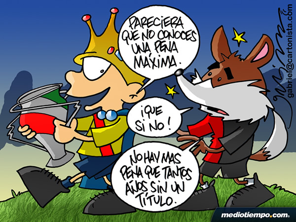 Con la pena...