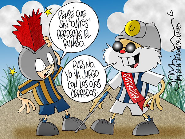 Con los ojos cerrados