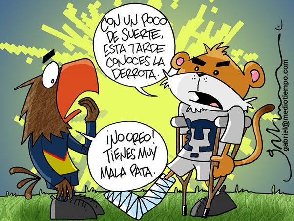 Con mala pata