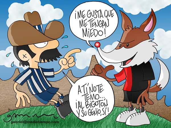 Con miedo al Bigotón