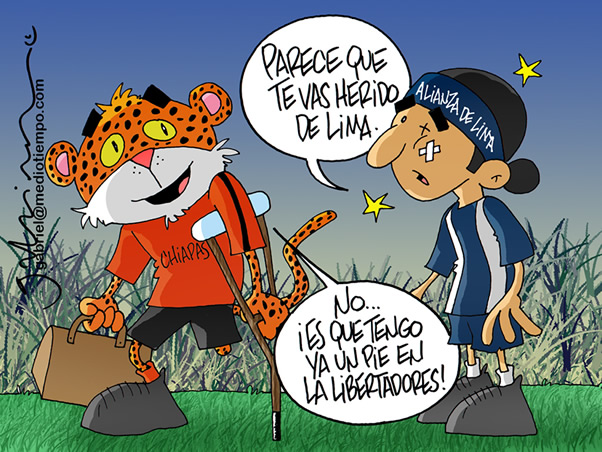 Con un pie en la Copa