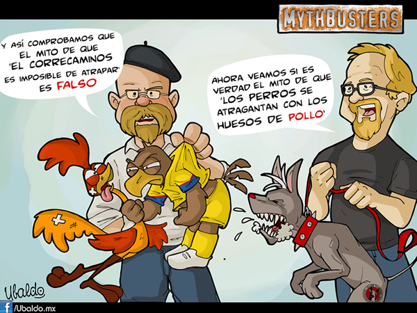 Con ustedes, Los cazadores de mitos...
