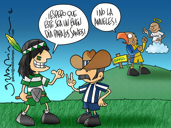 Copa Libertadores America, Santos, Semifinales Santos Monterrey Copa...
