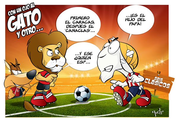 Copa Santander Libertadores, Chivas, Caracas, Atlas, hijo del papá Copa...