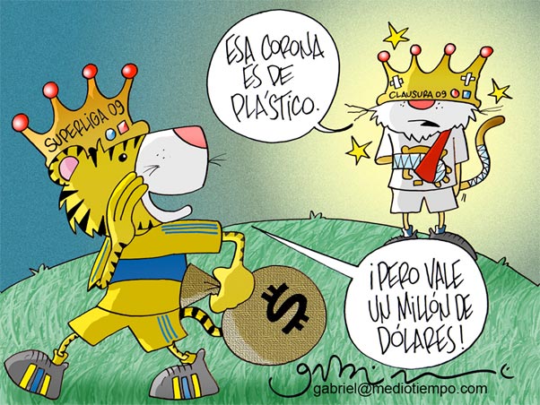 Corona de plástico
