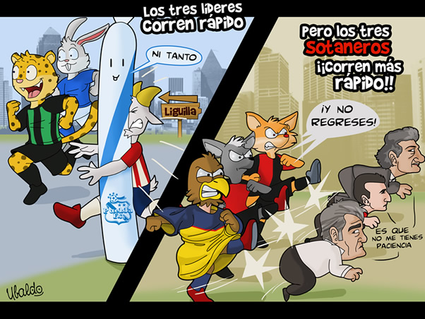 Corren y corren