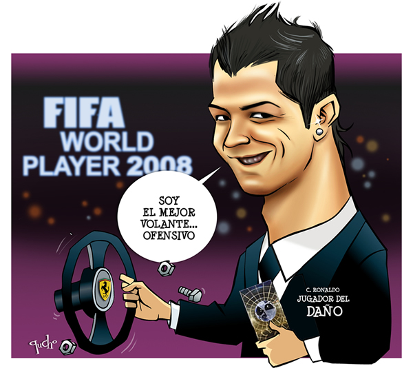 Cristiano Ronaldo choque de Ferrari. Cristiano Ronaldo choque de Ferrari.