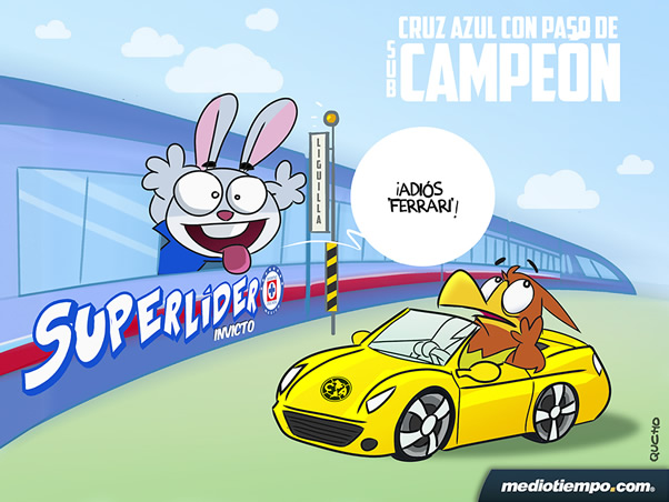 Cruz Azul, superlíder