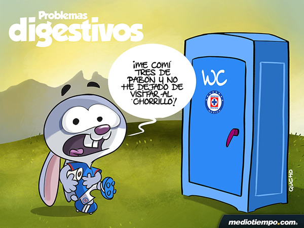 Cruz Azul visita al 'chorrillo'