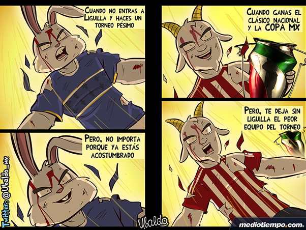 Cruz Azul y Chivas... ni a cuál irle