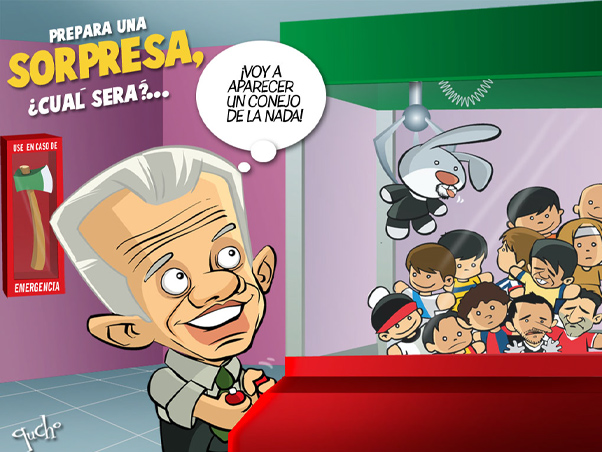 ¿Cuál será la sorpresa?