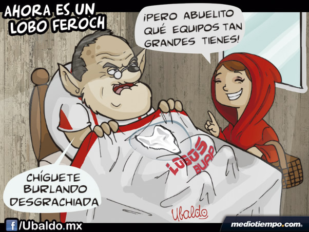 Cuau, el lobo 'feroch'