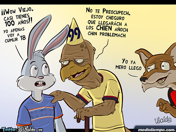 Cumpliendo 99 años