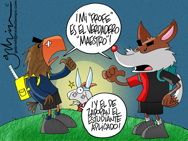 De maestros y alumnos