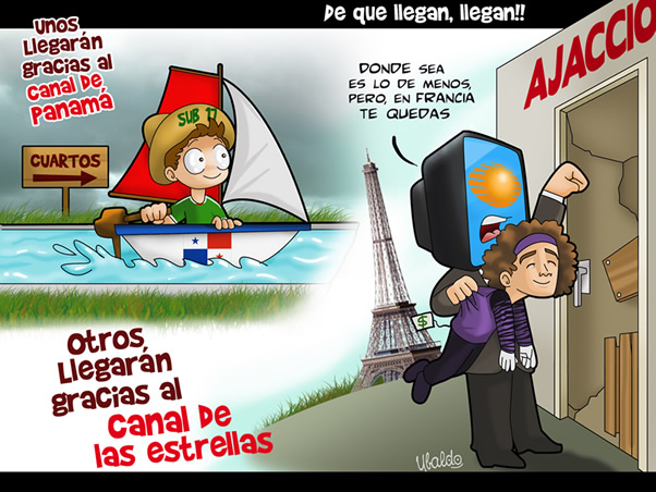De que llegan, llegan