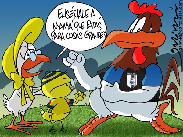 Demostrándole a mamá
