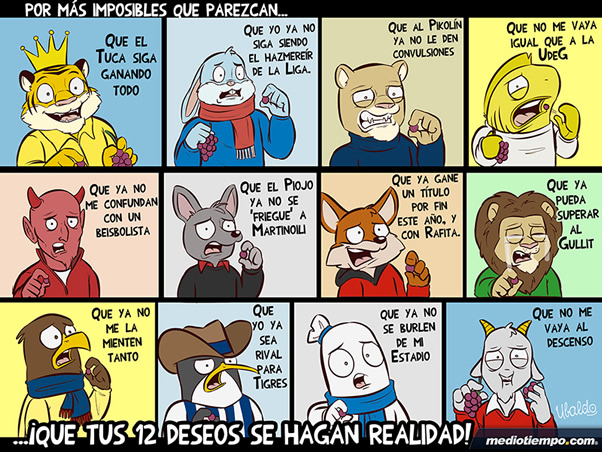 12 deseos
