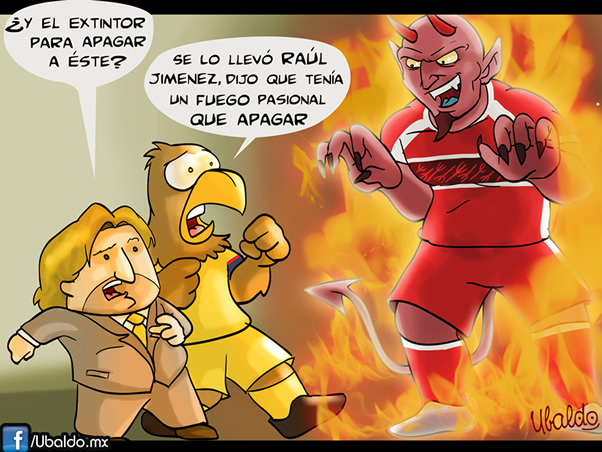 Diablo prendido