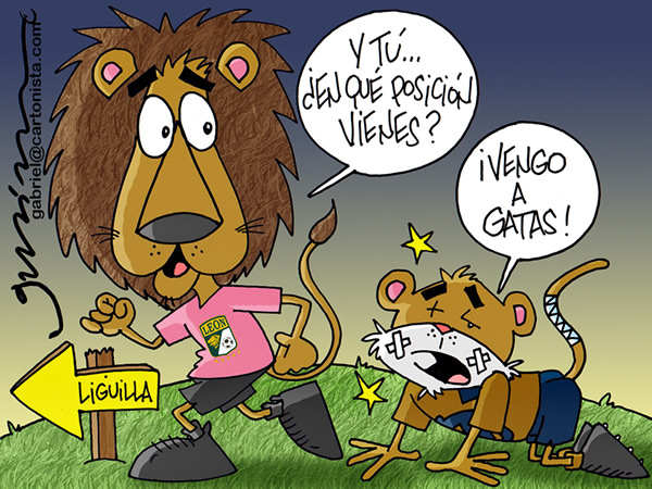 Distintas posiciones