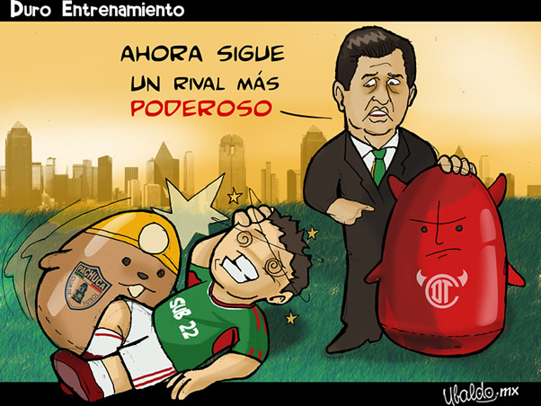 Duro entrenamiento