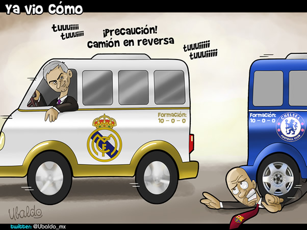 Echando los camiones