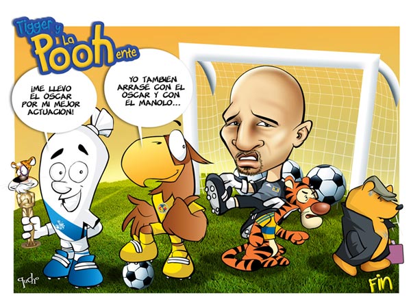 El águila acaba con la Pooh-ente y con el tiger El águila acaba con la...
