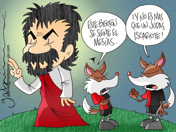 EL Bigotón, ¿Mesías o Judas?