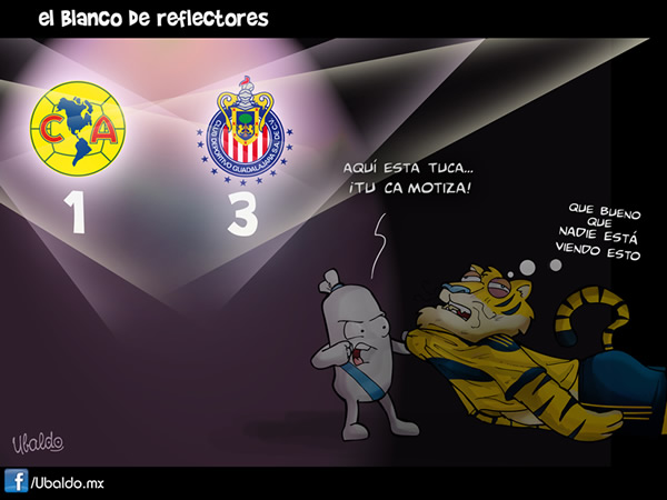 El blanco de reflectores