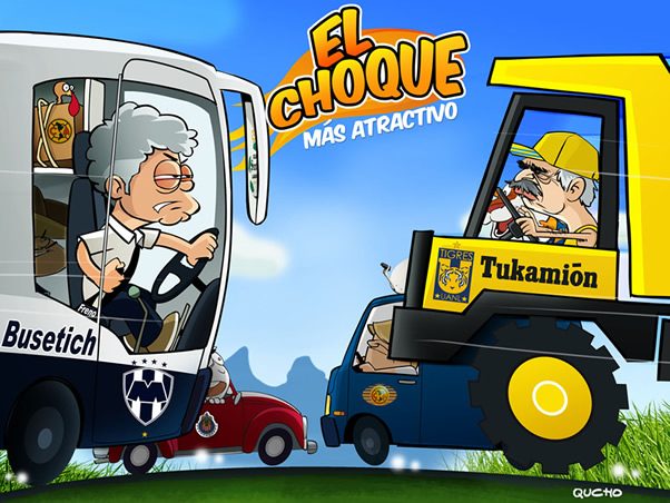 El choque más atractivo