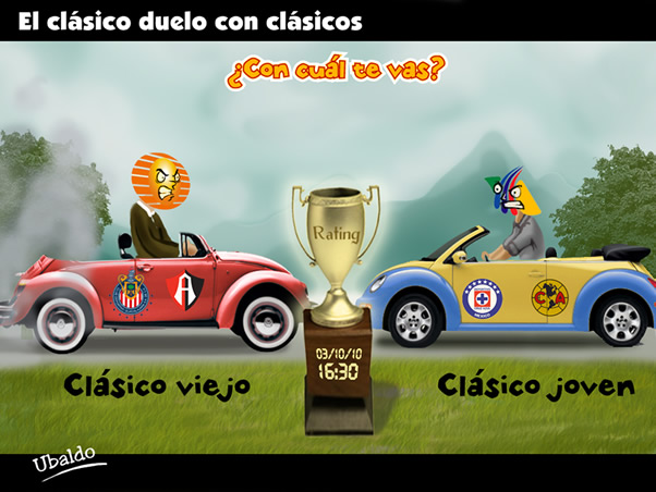 El clásico duelo por el rating