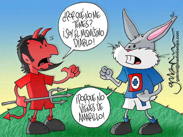 El Diablo le pregunta al Conejo por qué no le teme si es el mismísmo...