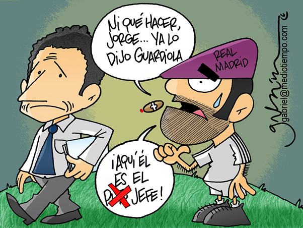 Él es el jefe