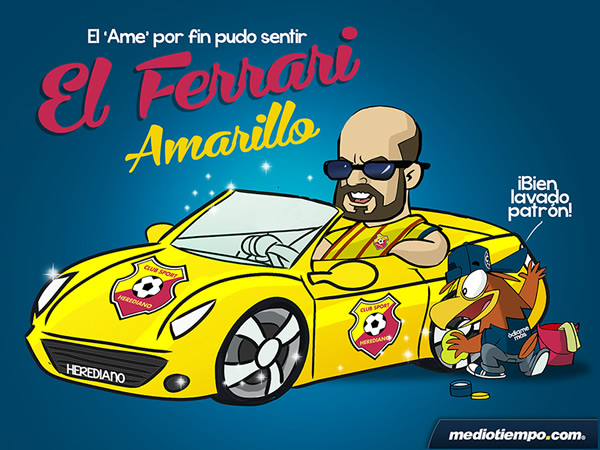 El Ferrari amarillo