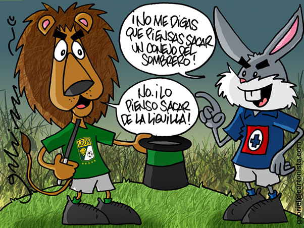 El León busca la magia
