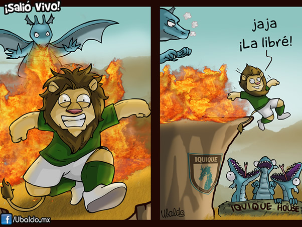 El León salió vivo