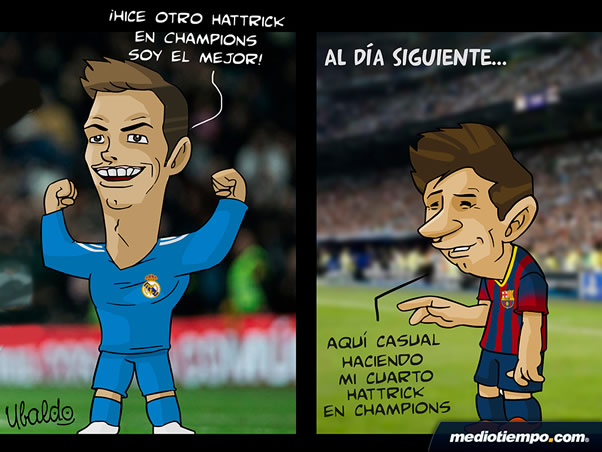 El mejor futbolista en Champions
