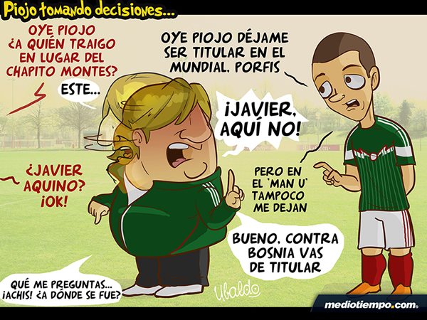 El Piojo tomando decisiones