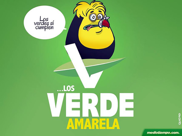 El 'Piojo' verde